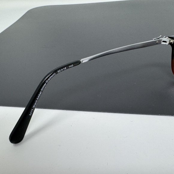 Coach Eyeglasses HC6110 5475 Black Amber Glitter Gradient, Size 52-16-140 - Picture 7 of 11
